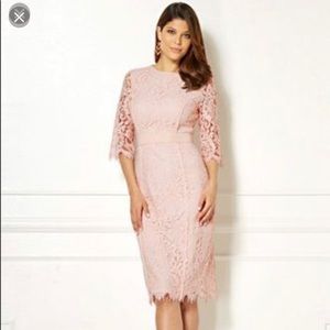Eva Mendes Lace dress